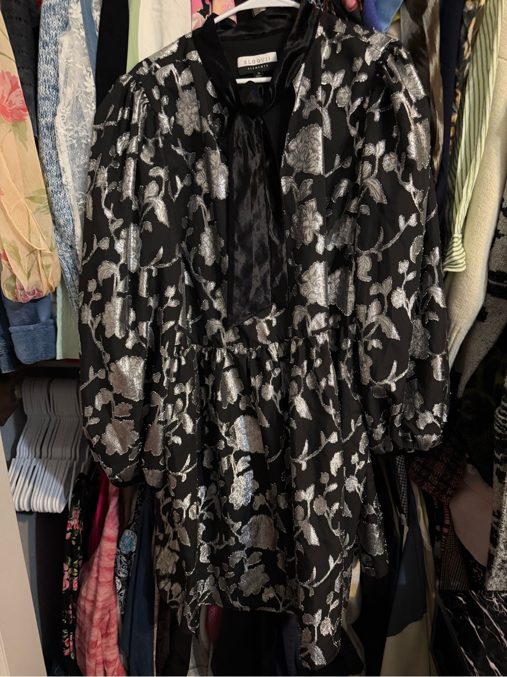 Eloquii neck tie dress 20